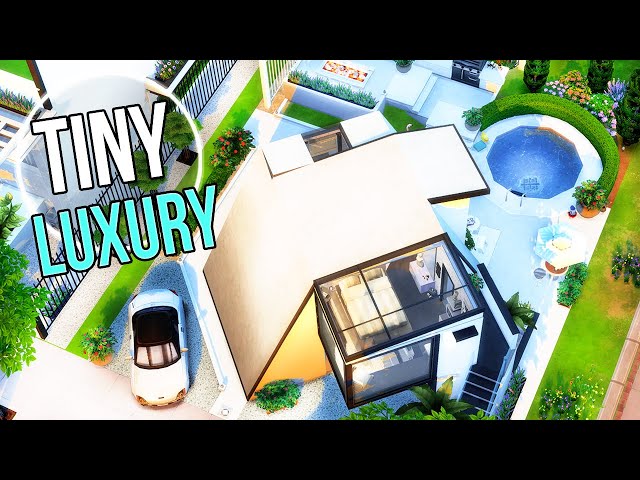 💎 Tiny Luxury ✔ Base Game Only | NoCC | The Sims 4 | Stop Motion