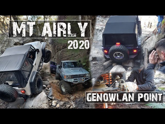 4x4 Mt Airly | Genowlan Point - The most scenic technical 4wd track in NSW? [2020]