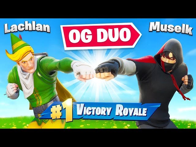Lachlan + Muselk Playing like the OG Fortnite Days
