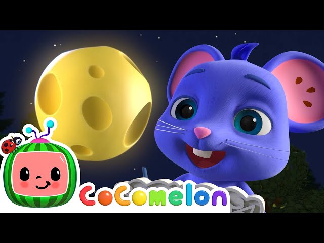 Mimi's Rocket to the Moon | CoComelon Animal Time - Learning with Animals | Nursery Rhymes for Kids
