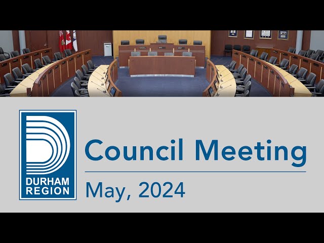 Regional Council Meeting - May 29, 2024