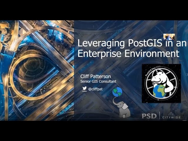Leveraging PostGIS in an Enterprise Environment