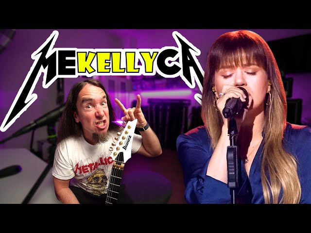 Metal Guitar Player REACTS to KELLY CLARKSON singing METALLICA "Sad But True"
