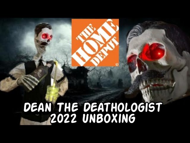 Dean The Deathologist Home Depot 2022 Halloween Unboxing