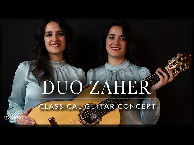 DUO ZAHER - Online Guitar Concert - Ponce, Rodrigo, Burkhart, Massis | Siccas Guitars