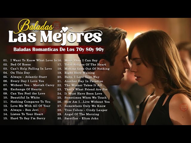 Las Mejores Baladas Romanticas En Ingles De Los 80 - Balada Romantica En Ingles De Los 80 y 90 #038
