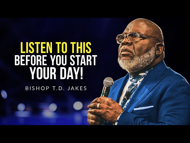 8 MINUTES FOR THE NEXT 80 YEARS - TD Jakes Speech (Best Motivational Clip)