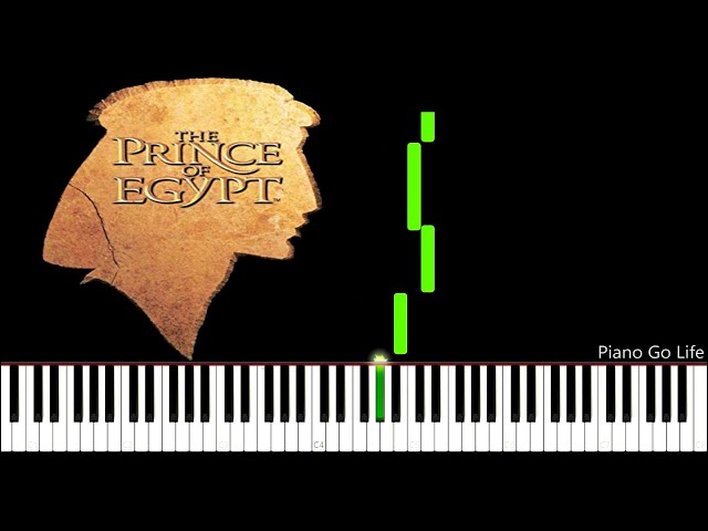 The Prince of Egypt - Deliver Us Piano Tutorial