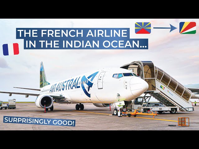 TRIPREPORT | Air Austral (ECONOMY) | Boeing 737-800 | Réunion - Mahé Seychelles
