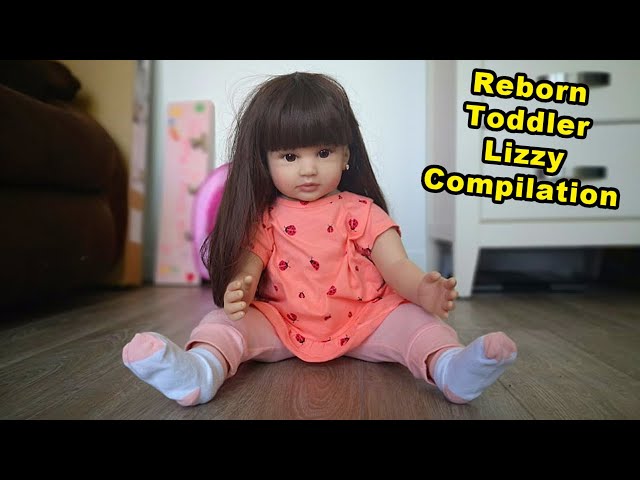 Reborn Toddler Lizzy Routine Videos  Morning Routine/ Sick / Packing Videos Compilation