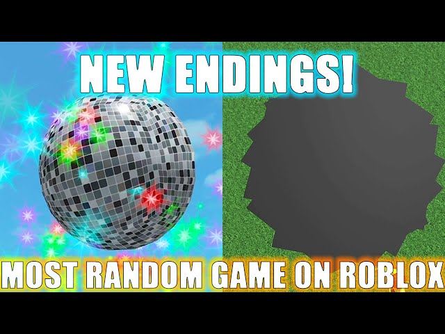 MOST RANDOM GAME ON ROBLOX *How to get FALLEN ENDING and DISCO ENDING* NEW BADGES