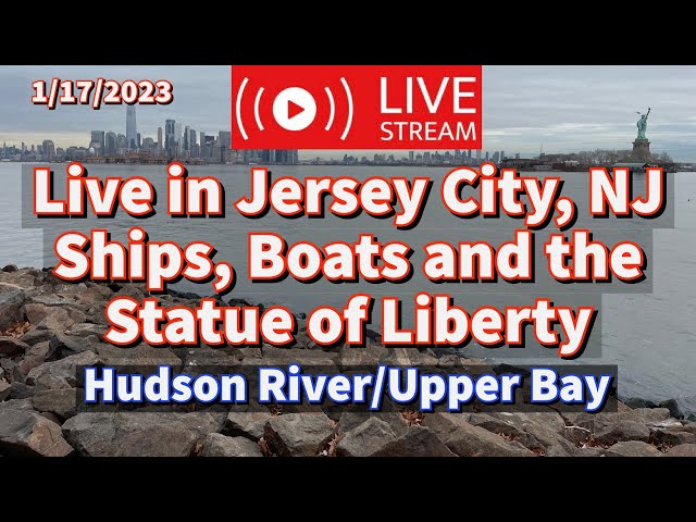 ⚓️Livestream Ships, Boats & Statue of Liberty | New York/New Jersey harbor cam