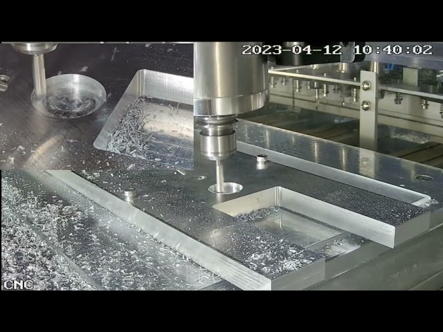 Machining my new CNC Z axis assembly aluminum base plate