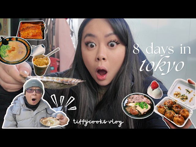 *must try places* JAPAN food diaries 🍙 🍜 🍣  (8 days in tokyo)