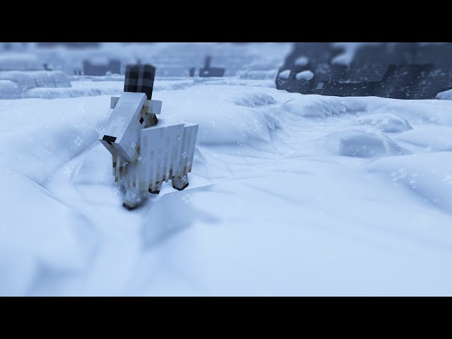 Minecraft With Realistic Snow