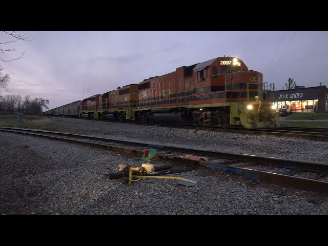 CF&E and IORY shortline railroads around Lima Ohio OHCR 4030 RCPE 3481 CF&E 2097