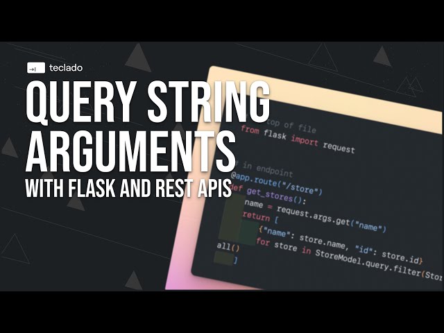 Query string arguments in Flask (and Flask-Smorest)