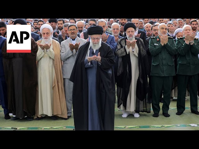 Iran's supreme leader promises retaliation against Israel in Eid al-Fitr speech