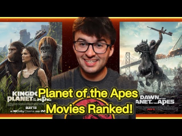 The Planet of the Apes Movies Ranked!
