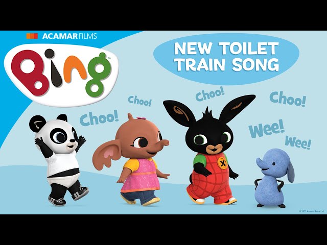 Toilet Train Song 🎵 | Potty Training Help | Bing: Music & Songs | Bing English