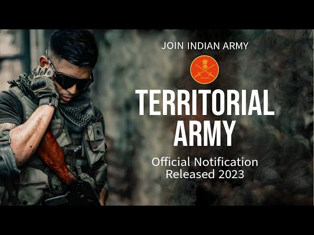Territorial Army TA PIB Officers Notification 2023
