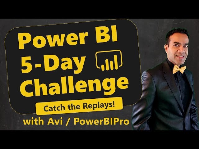 Power BI Challenge (Catch all the Replays Here)