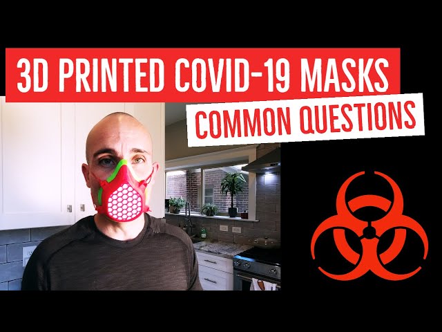 3D Printed Cononavirus mask: common questions #coronavirus #covidmasks