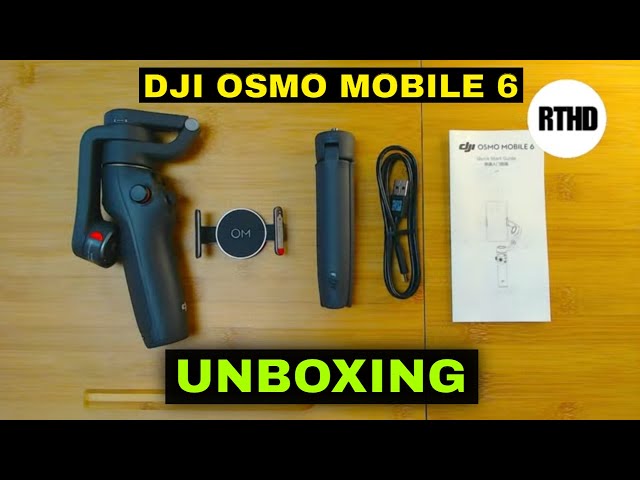 DJI OSMO Mobile 6  - Unboxing