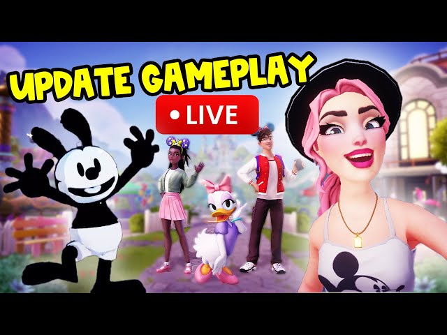 Let's Play the Update and Multiplayer!! | Disney Dreamlight Valley