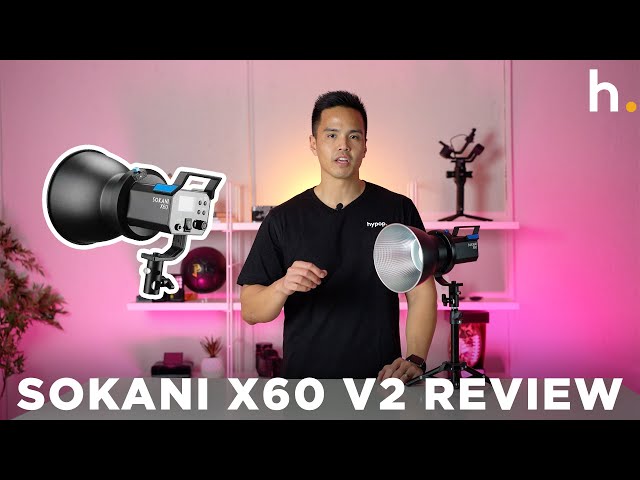 Sokani X60 V2 Portable COB LED Studio Light | Unboxing and Review
