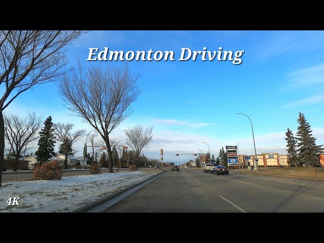 Driving - 153 Avenue to 184 Street, Edmonton, Alberta, Canada - Oct 2023