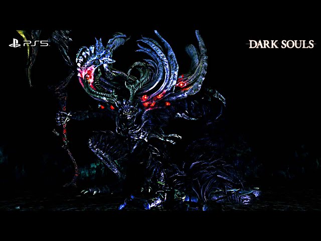 Dark Souls - Elynia's Journey | SL1 VS Manus, Father of the Abyss [SL1, Solo, No Damage].