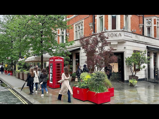 London, England 🏴󠁧󠁢󠁥󠁮󠁧󠁿 Mayfair Street Walk  2023 - 4K 60fps Walking Tour