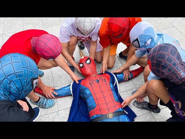 Bros 6 SpiderMan vs New Rock-SuperHero ( Funny Story by Splife TV )