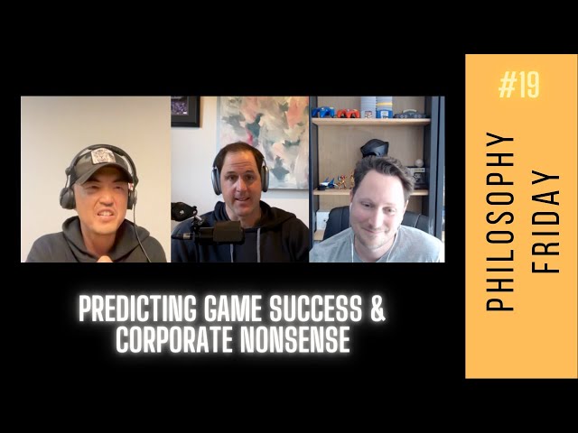 Predicting Game Success + Corporate Nonsense (Philosophy Friday #19)