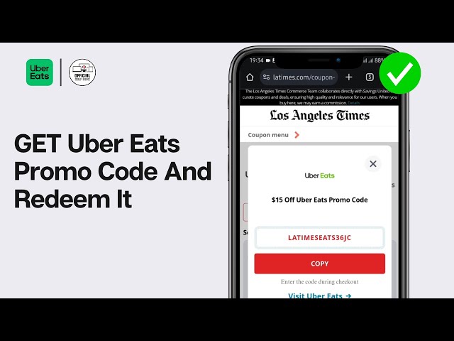 How To Get Uber Eats Promo Code And Redeem Some Free Food! (2024)