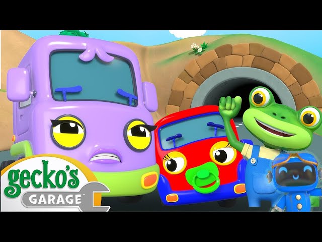 Mummy Truck Saves the Day | Gecko's Garage | Cartoons For Kids | Toddler Fun Learning