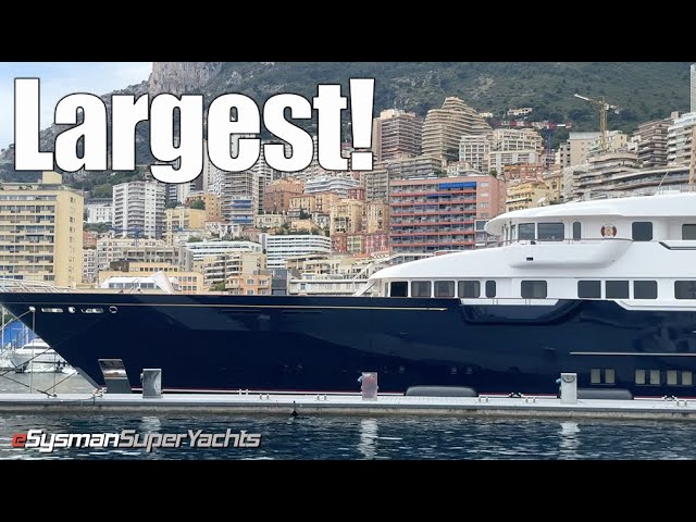 F1 Edition: Most Expensive SuperYacht in Monaco