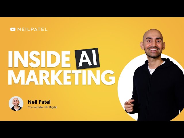 Behind The Scenes AI Secrets for Marketing with Neil Patel & Eric Siu