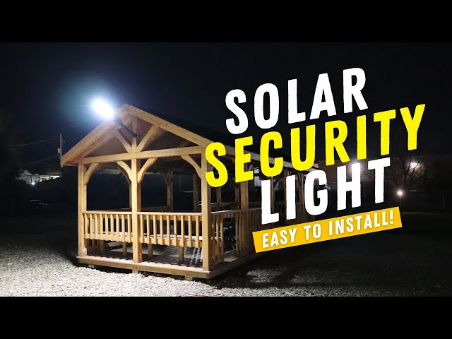 Lovus solar powered out door lights