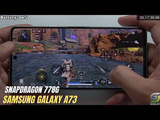 Samsung Galaxy A73 Test Game Apex Legends Mobile