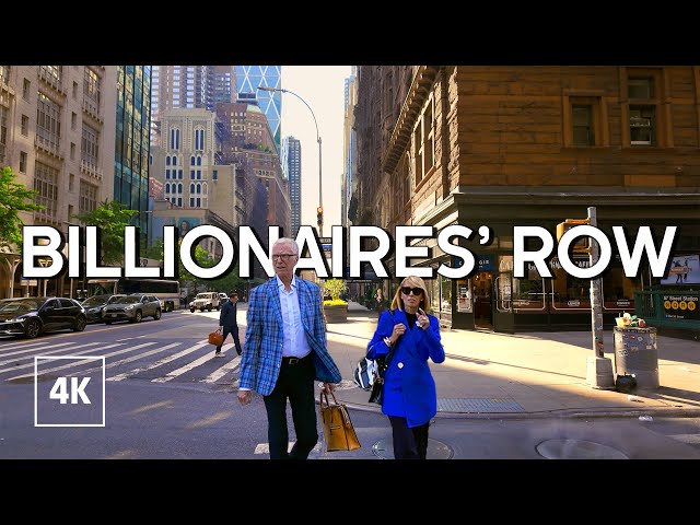 New York City Walking Tour - Billionaires Row