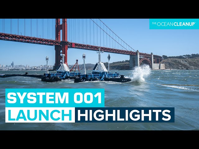 Highlights of System 001 Launch | LIVE | The Ocean Cleanup