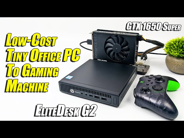 We Turned This Tiny Low-Cost HP Office PC Into A Mini Gaming Machine!