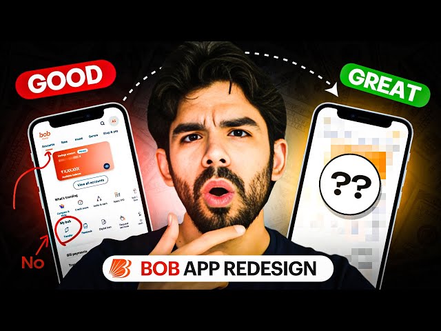 I redesigned Bank of Baroda App! - Product Design | Ansh Mehra