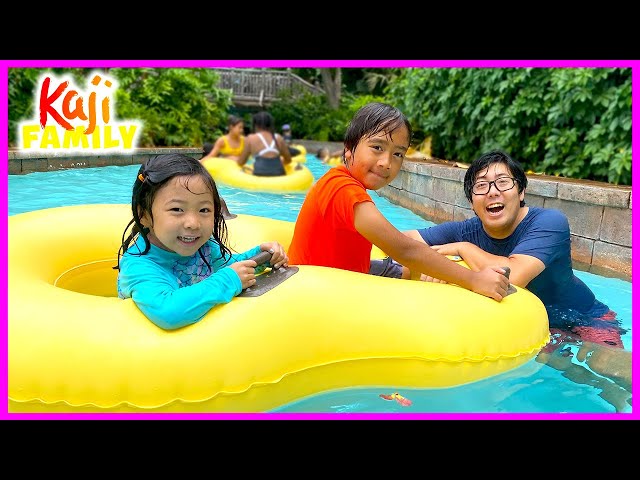 Our Disney Aulani Hawaii Trip!! Ryan and Family Swimming and Snorkeling!!