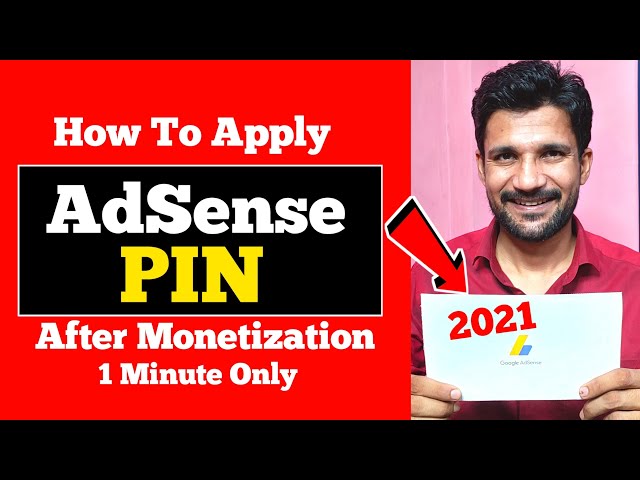 How to Apply For Google AdSense PIN |  Adsense PIN Kaise Verify Kare | Adsense PIN Kaise Aata hai