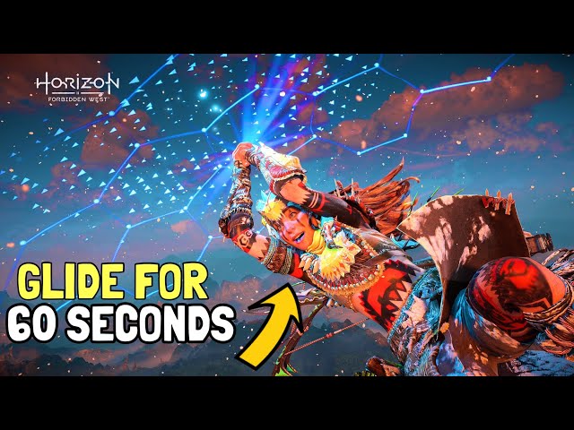 Horizon Forbidden West How to Glide for 60 Seconds (Completed Long Glide Trophy)
