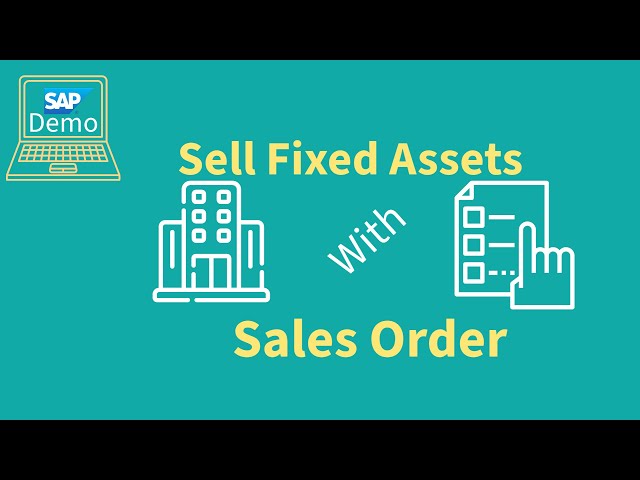 Fixed Assets Sale With Sales Order Non Stock Item: Demo on SAP S/4HANA #learnsap