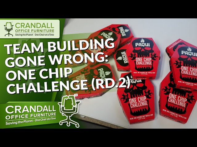 #OneChipChallenge Round 2 - Crandall Office Team Building Gone Wrong (again)!